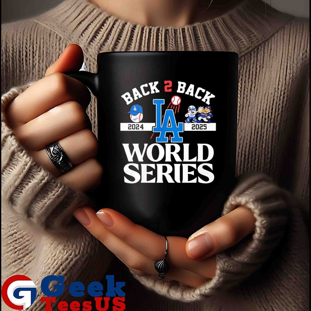 Los Angeles Dodgers baseball B2B 2024-2025 World Series National League Champions shirt