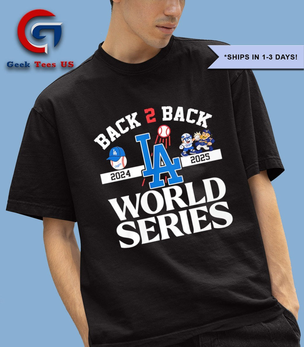 Los Angeles Dodgers baseball B2B 2024-2025 World Series National League Champions shirt