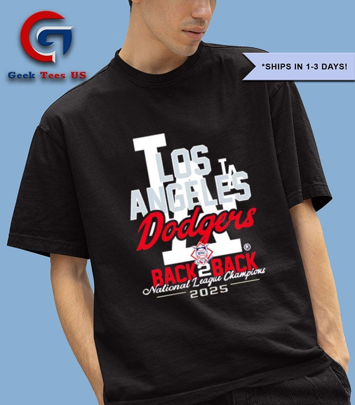 Los Angeles Dodgers baseball Back 2 Back World Series Champions 2025 shirt