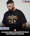 Los Angeles Dodgers baseball MLB 2025 World Series Champions trophy shirt