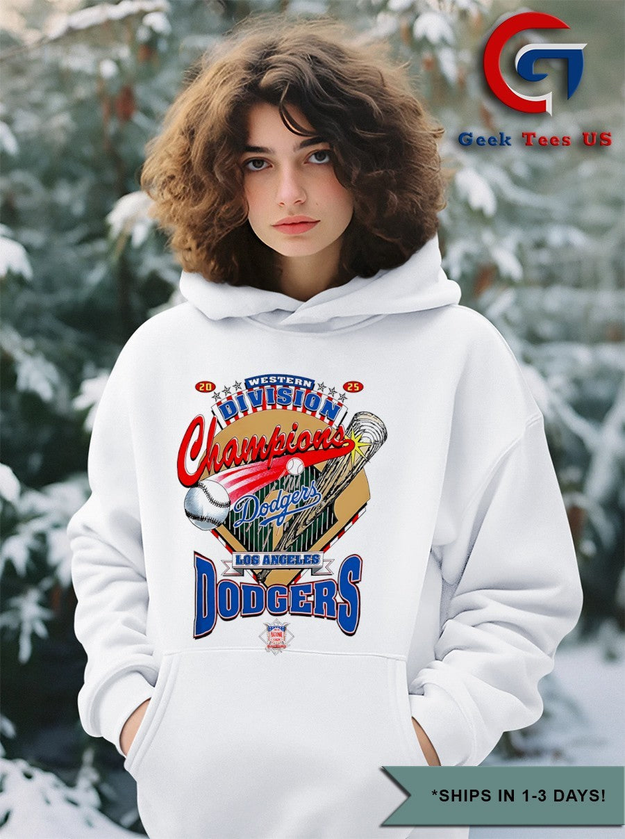 Los Angeles Dodgers baseball Western Division Champions 2025 shirt