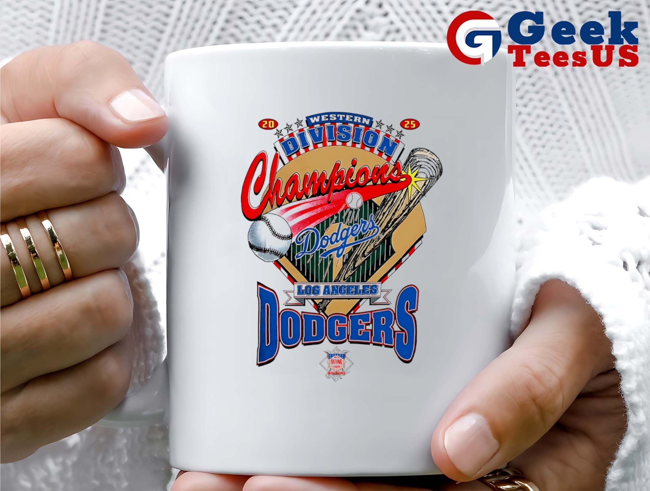 Los Angeles Dodgers baseball Western Division Champions 2025 shirt