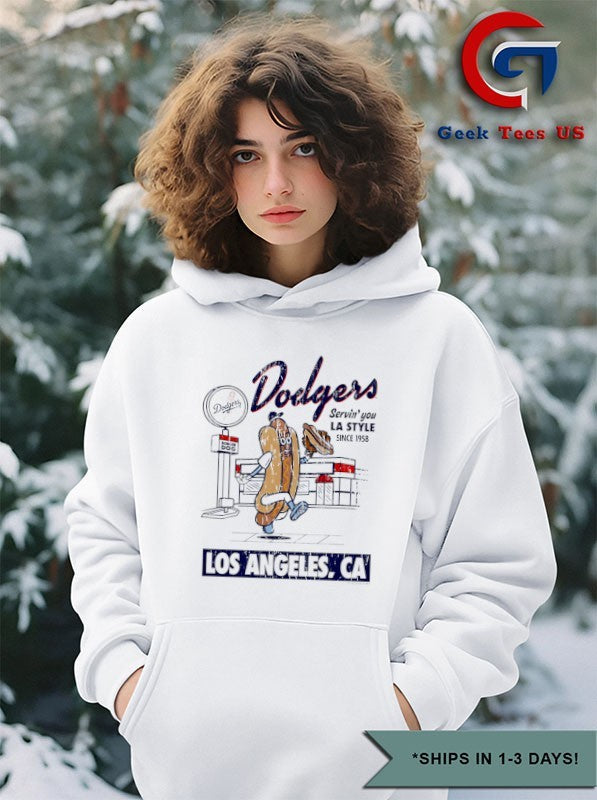 Los Angeles Dodgers baseball servin’s you LA style since 1958 shirt