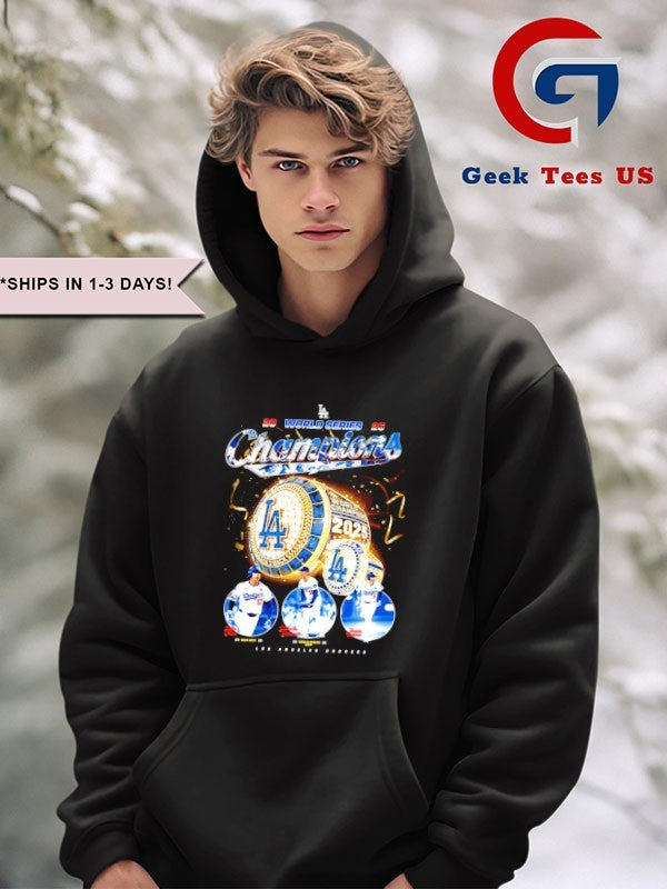 Los Angeles Dodgers rings Shohei Ohtani Yoshinobu Yamamoto and Freddie Freeman World Series 2025 shirt