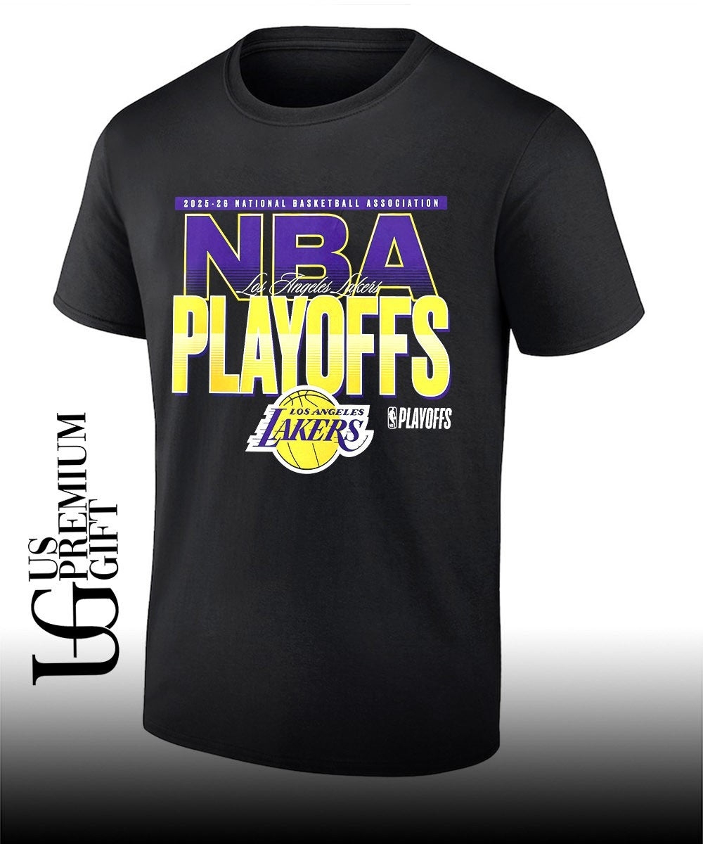 Los Angeles Lakers 2025-2026 NBA Playoffs shirt