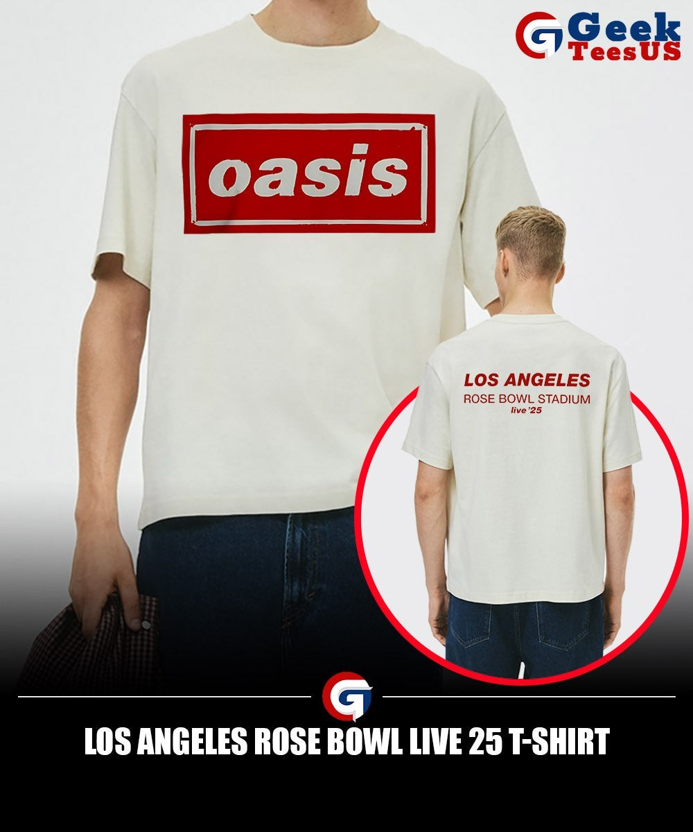 Los Angeles Rose Bowl Live 25 T-shirt