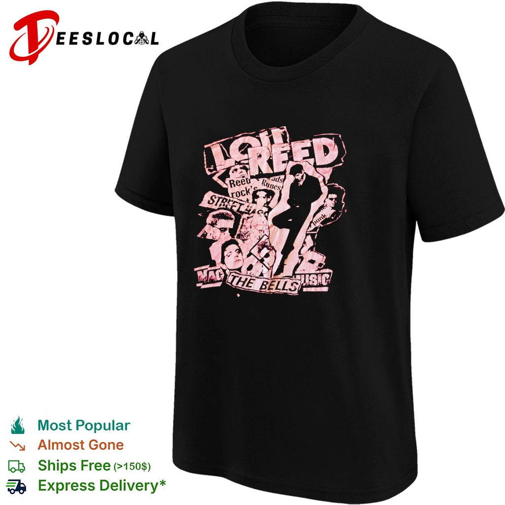 Lou Reed Street Hassle The Bells Music shirt