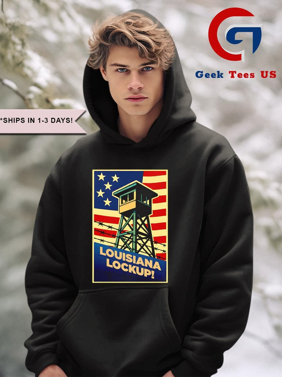 Louisiana lockup shirt