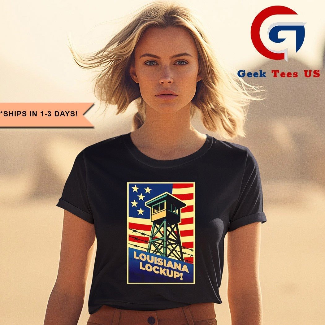 Louisiana lockup shirt