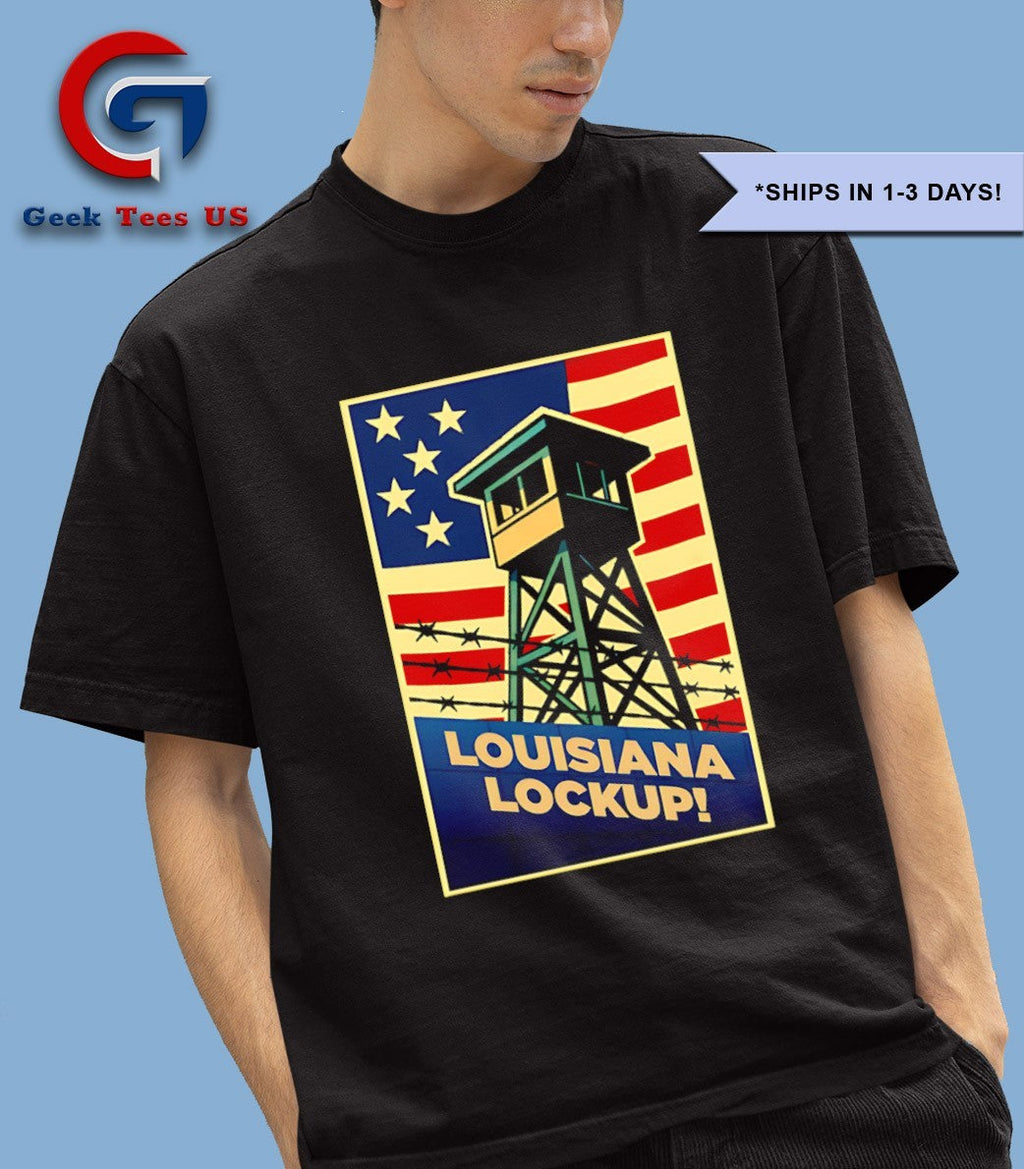 Louisiana lockup shirt
