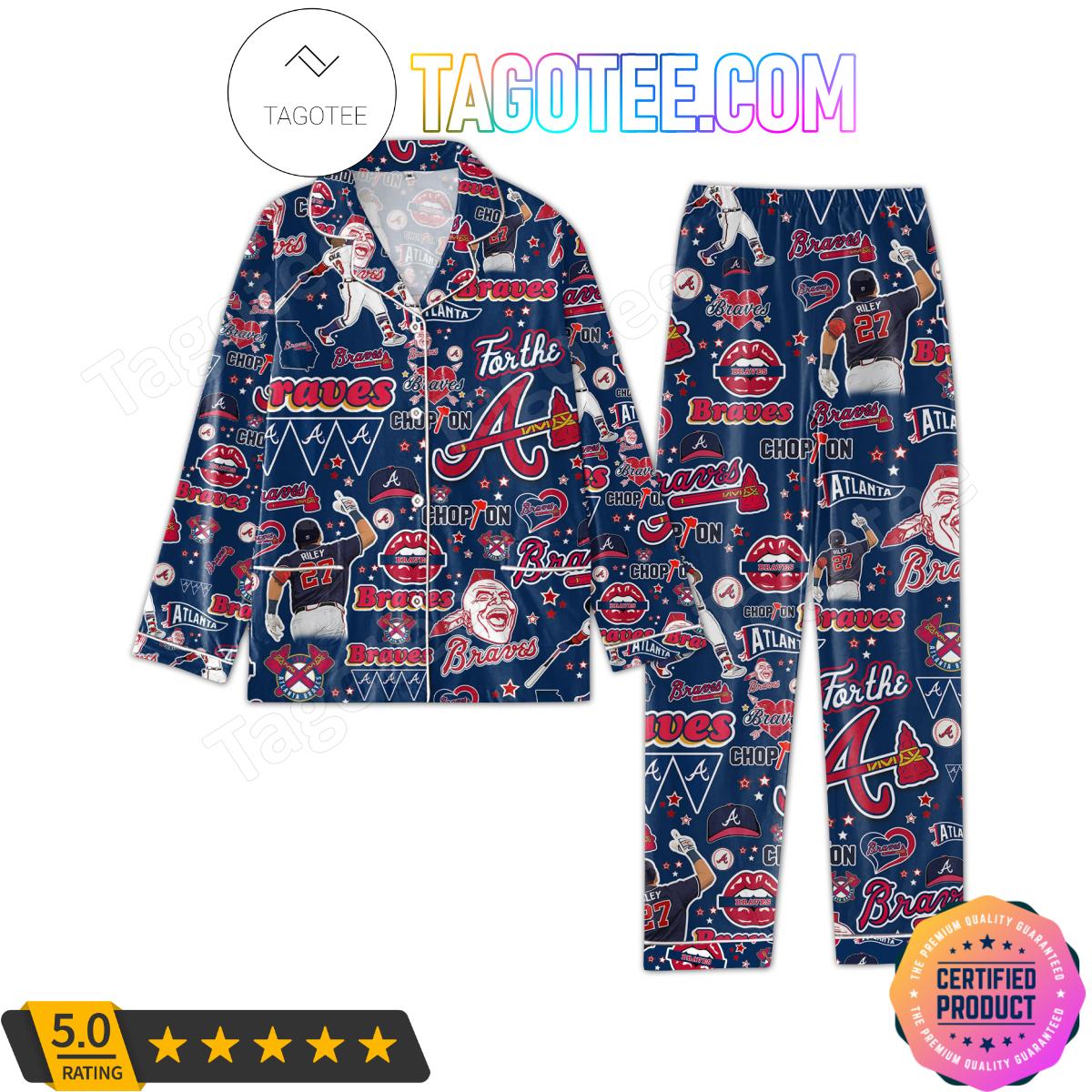 Love Atlanta Braves Women’s Pajamas Set