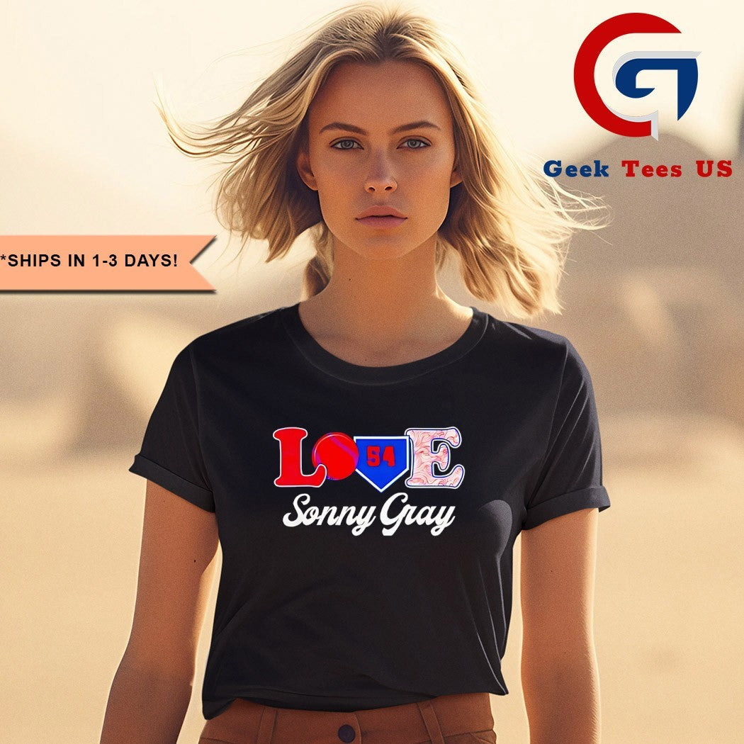 Love Sonny Gray 54 St. Louis Cardinals Baseball shirt