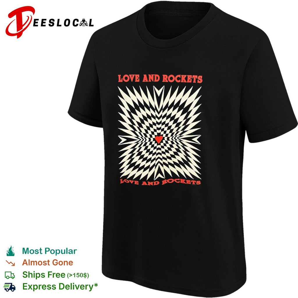 Love and Rockets Heart Alternative Rock shirt