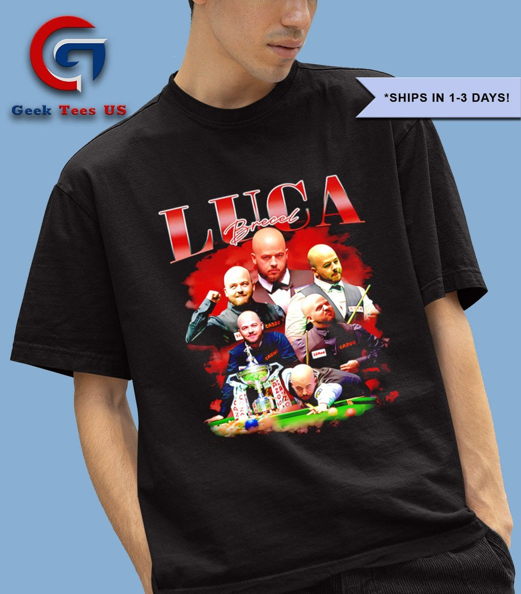 Luca Brecel Belgian snooker shirt