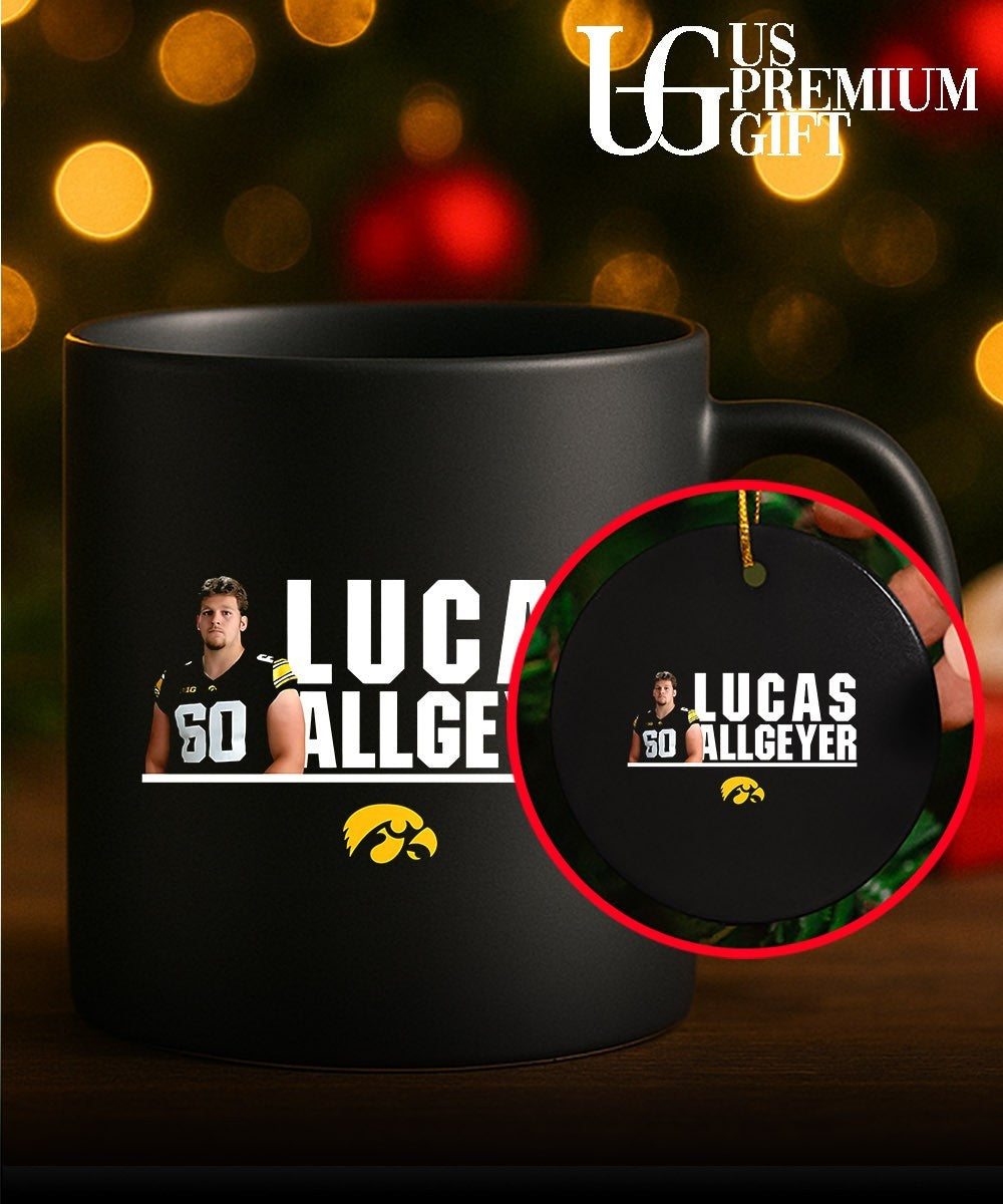 Lucas Allgeyer Iowa Hawkeyes football logo shirt