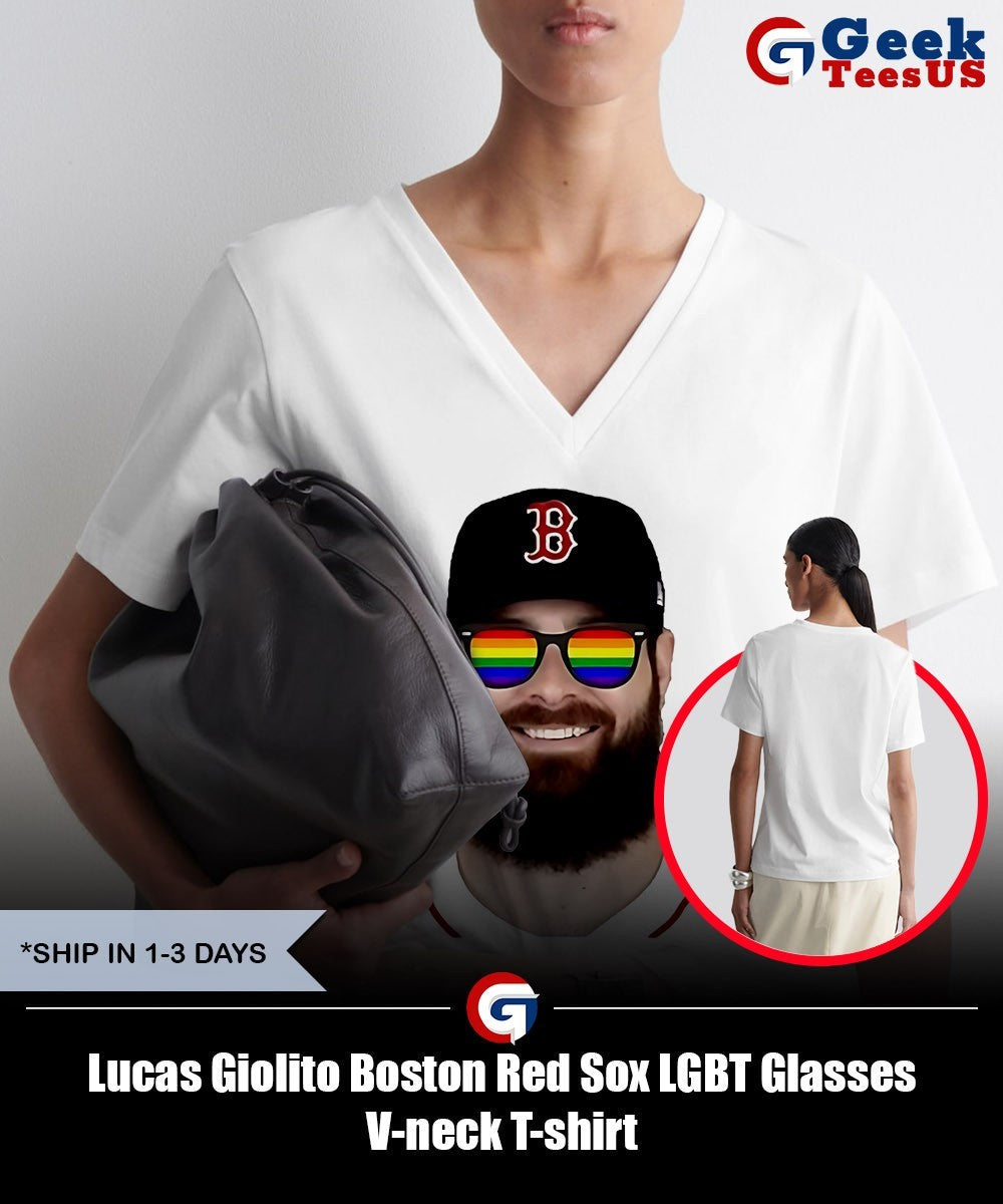 Lucas Giolito Boston Red Sox LGBT Glasses shirt