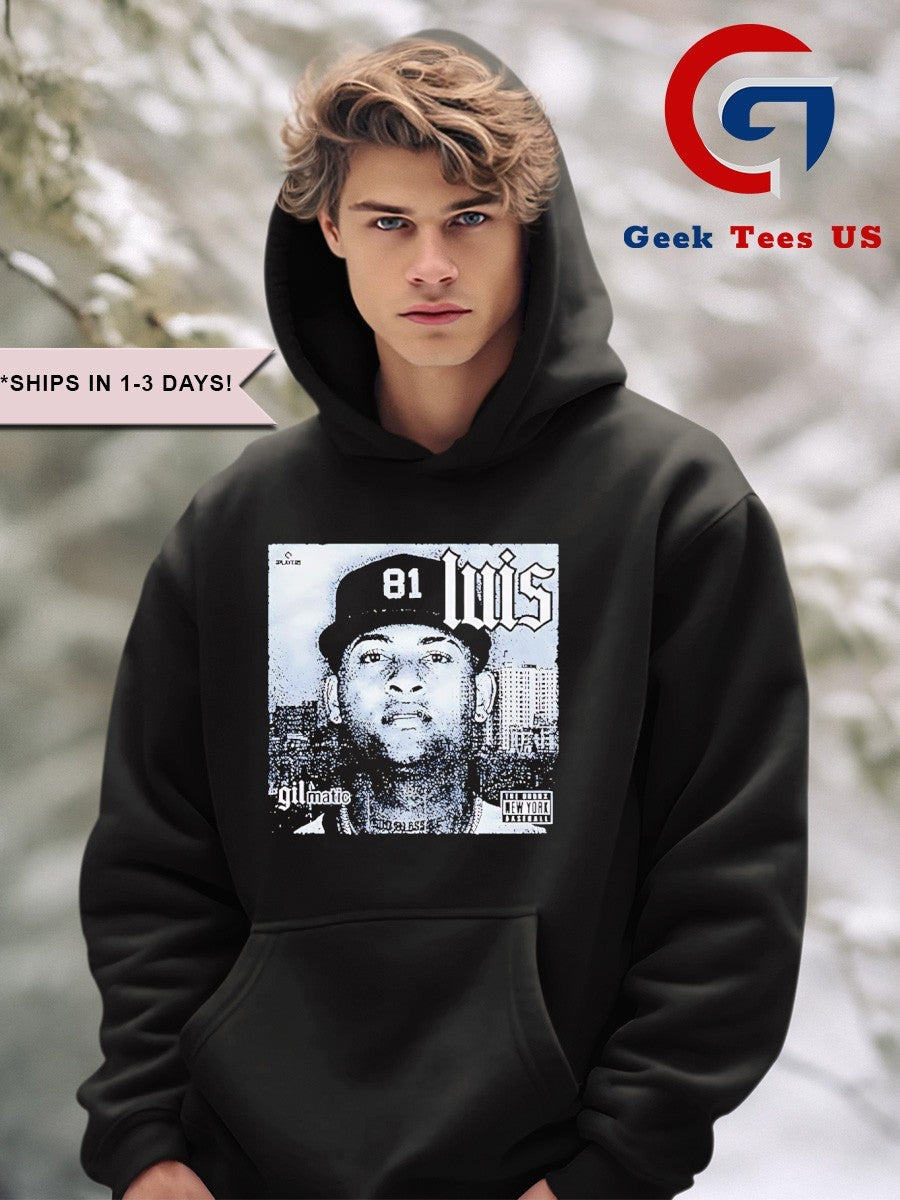 Luis Gil New York Yankees gilmatic wearing shirt