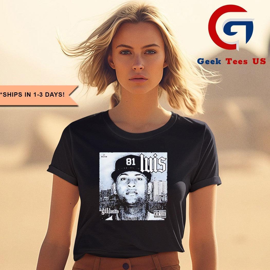 Luis Gil New York Yankees gilmatic wearing shirt