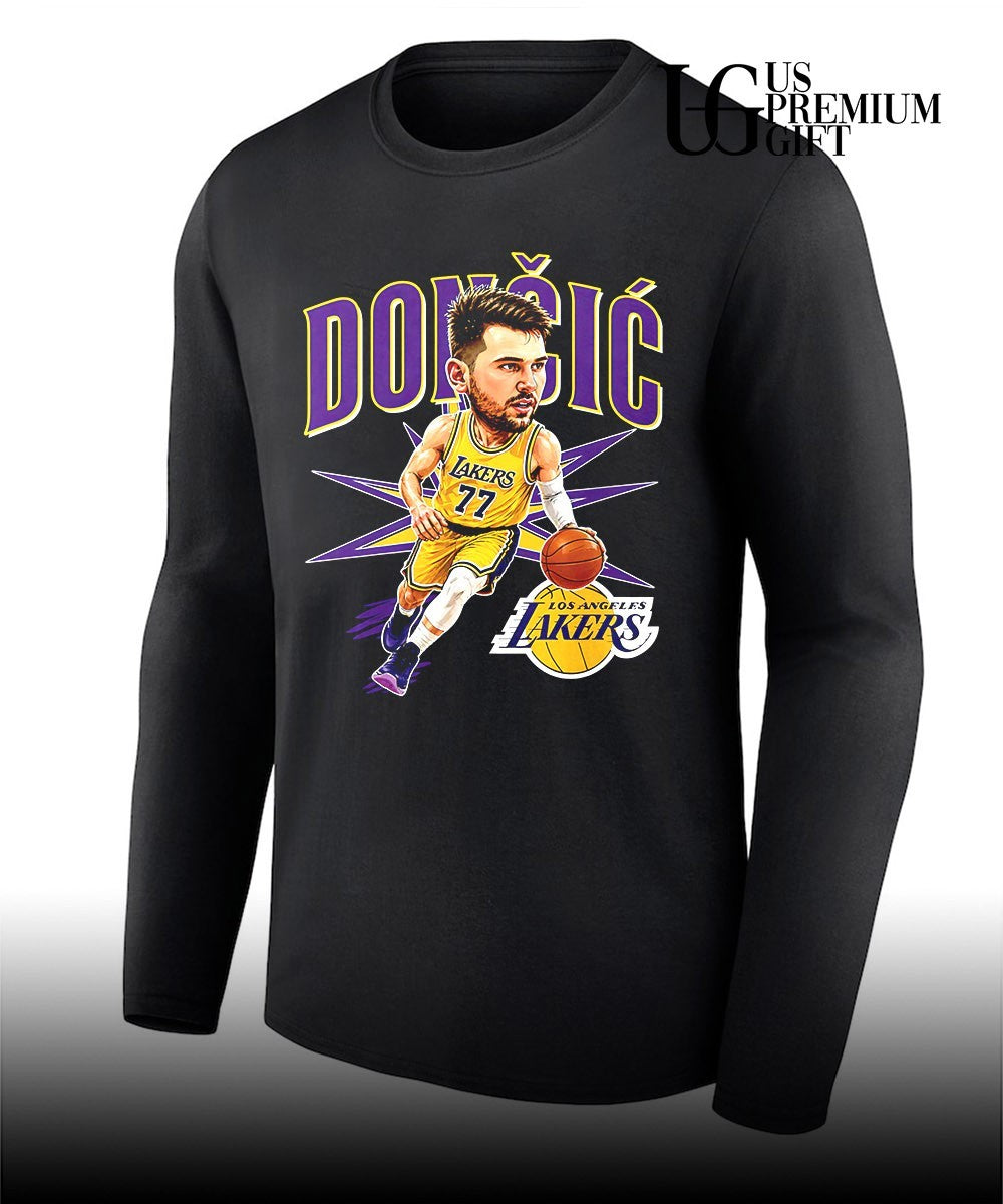 Luka Doncic Los Angeles Lakers NBA 2026 big head shirt