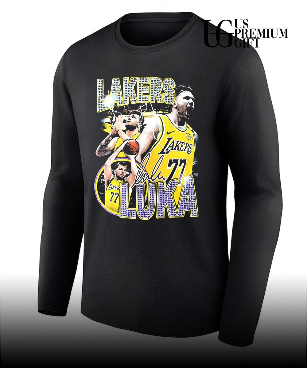 Luka Doncic Los Angeles Lakers NBA signature shirt