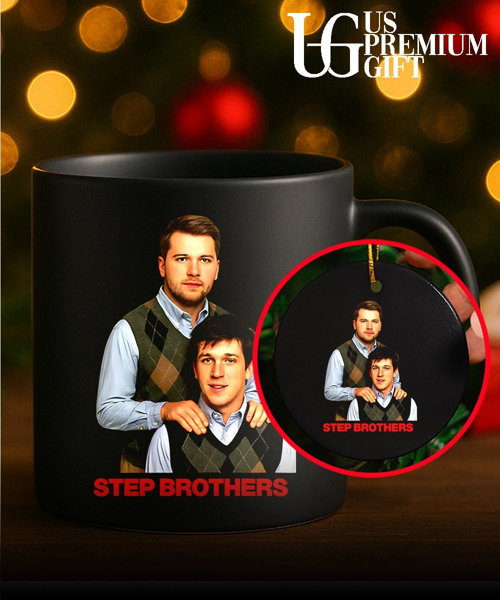 Luka and Austin Reaves Step Brothers shirt