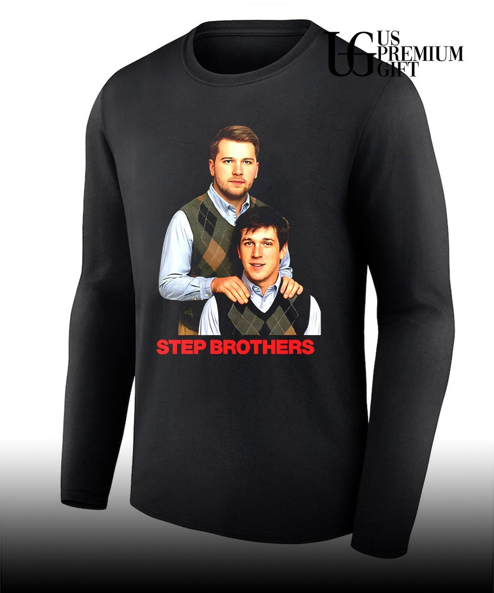 Luka and Austin Reaves Step Brothers shirt