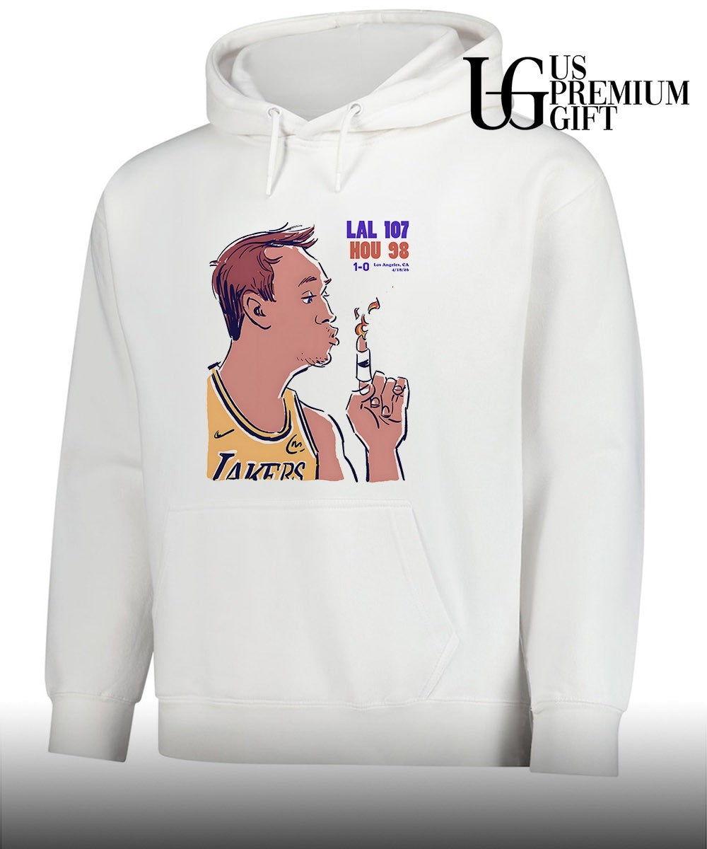 Luke Kennard Los Angeles Lakers NBA Playoffs 2026 cartoon shirt