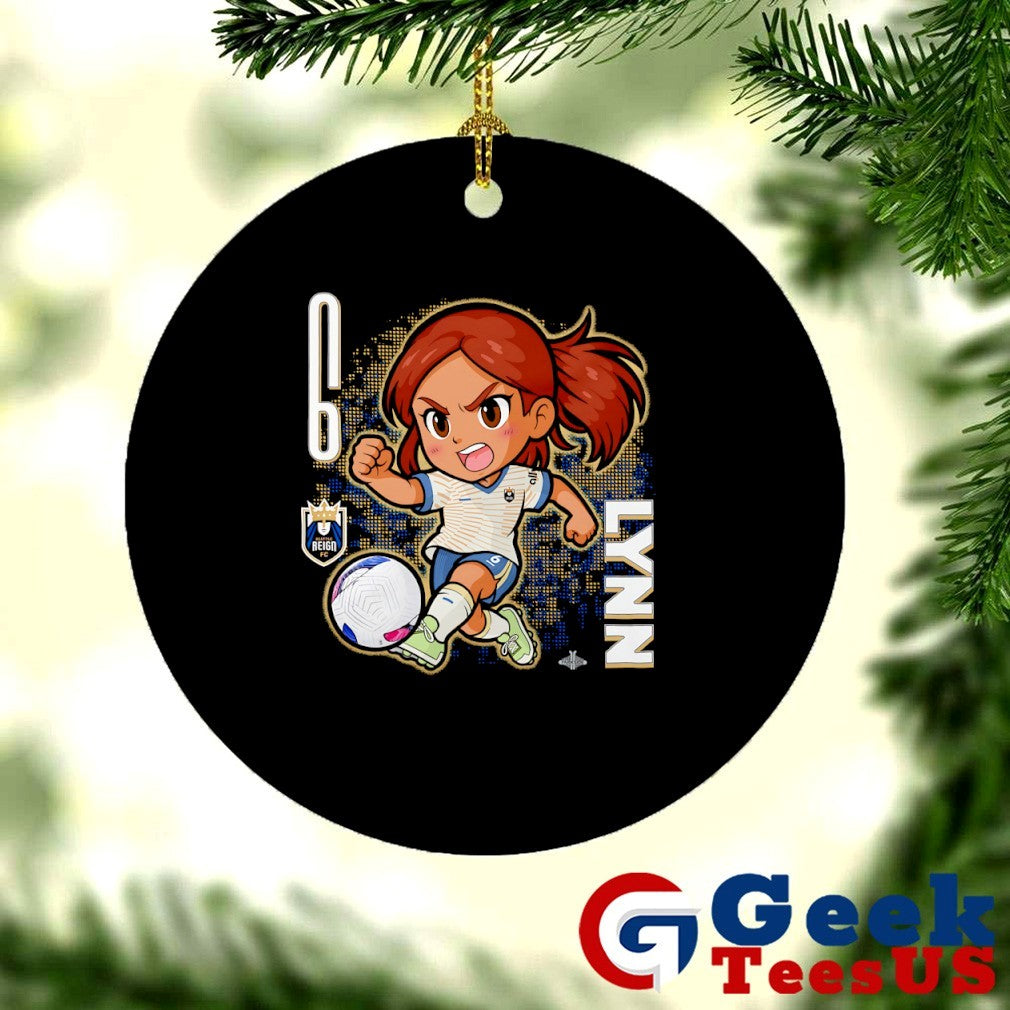 Lynn Biyendolo Seattle Reign FC NWSL chibi graphic shirt