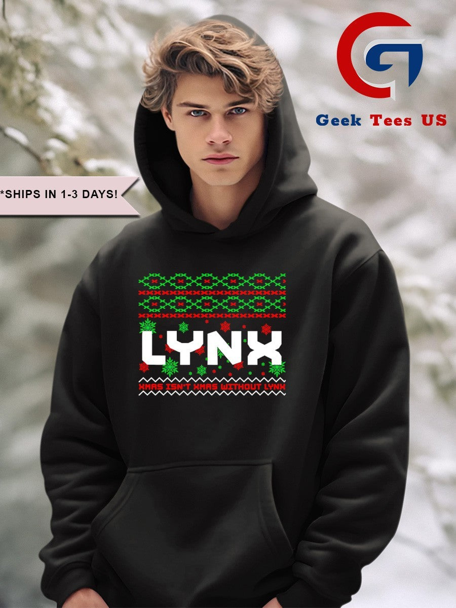 Lynx ugly Christmas shirt