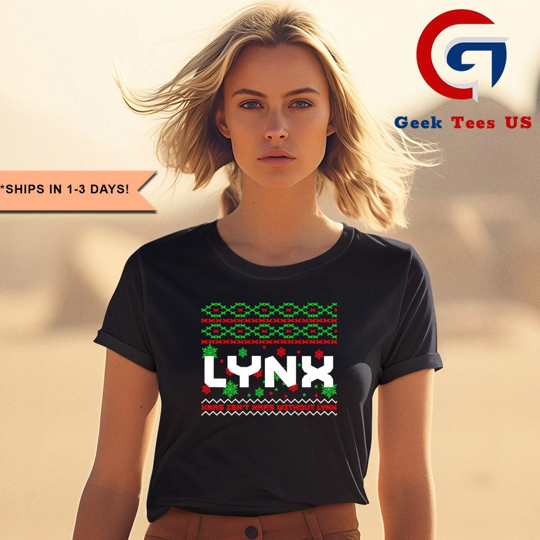 Lynx ugly Christmas shirt