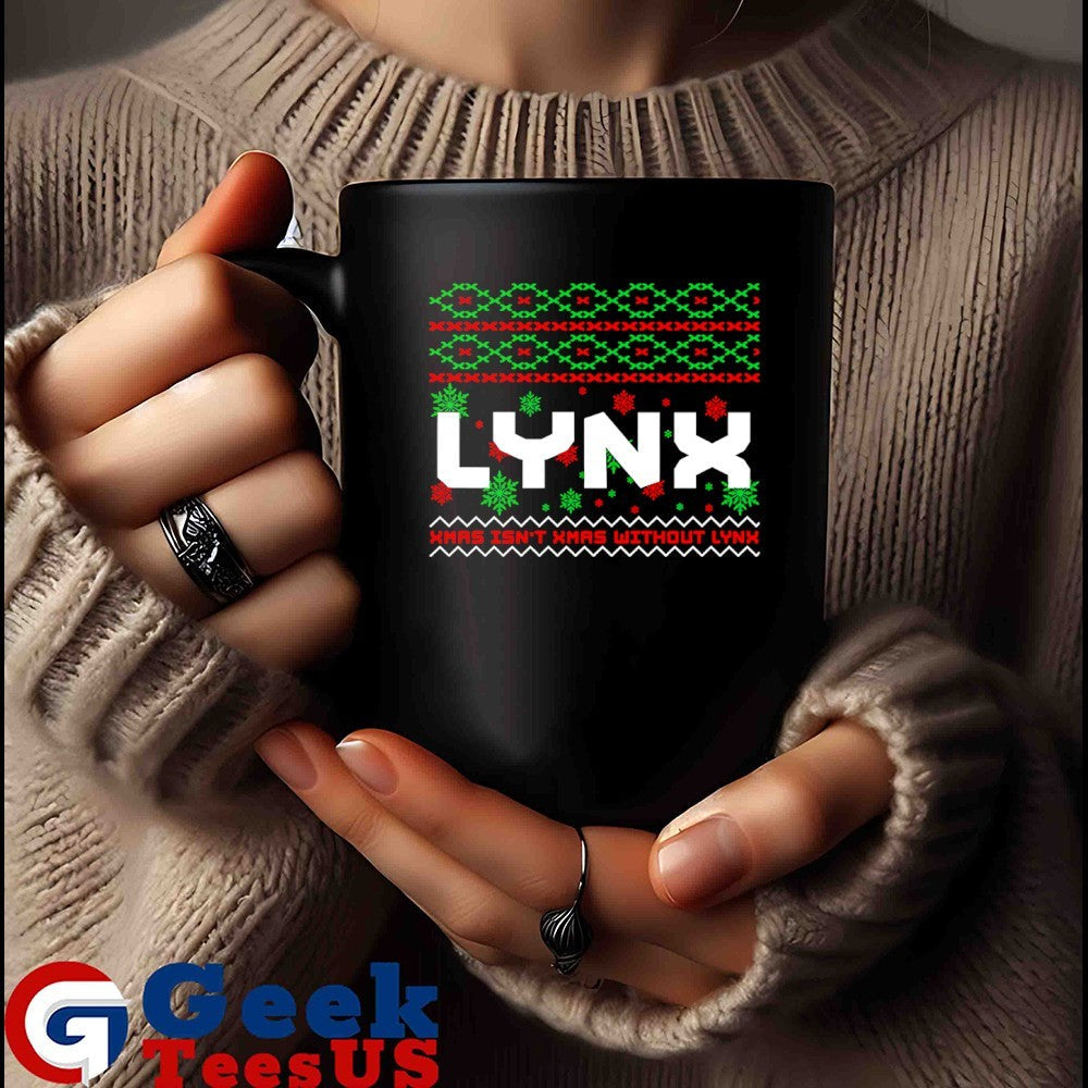 Lynx ugly Christmas shirt