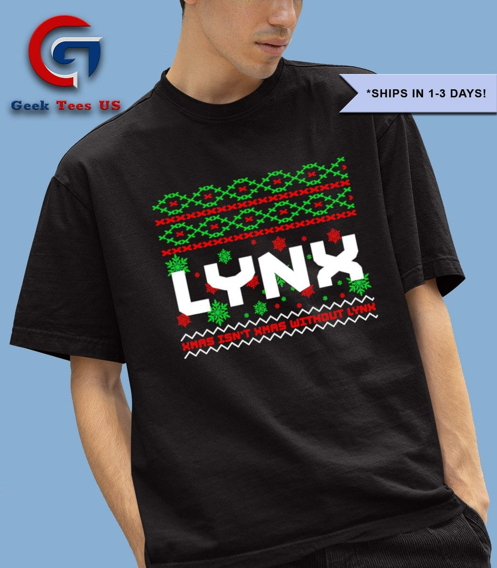 Lynx ugly Christmas shirt