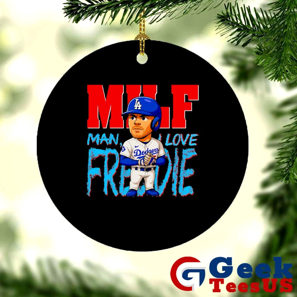 MILF Man I Love Freddies Los Angeles Dodgers MLB chibi shirt