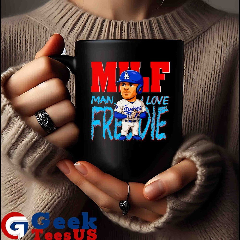 MILF Man I Love Freddies Los Angeles Dodgers MLB chibi shirt