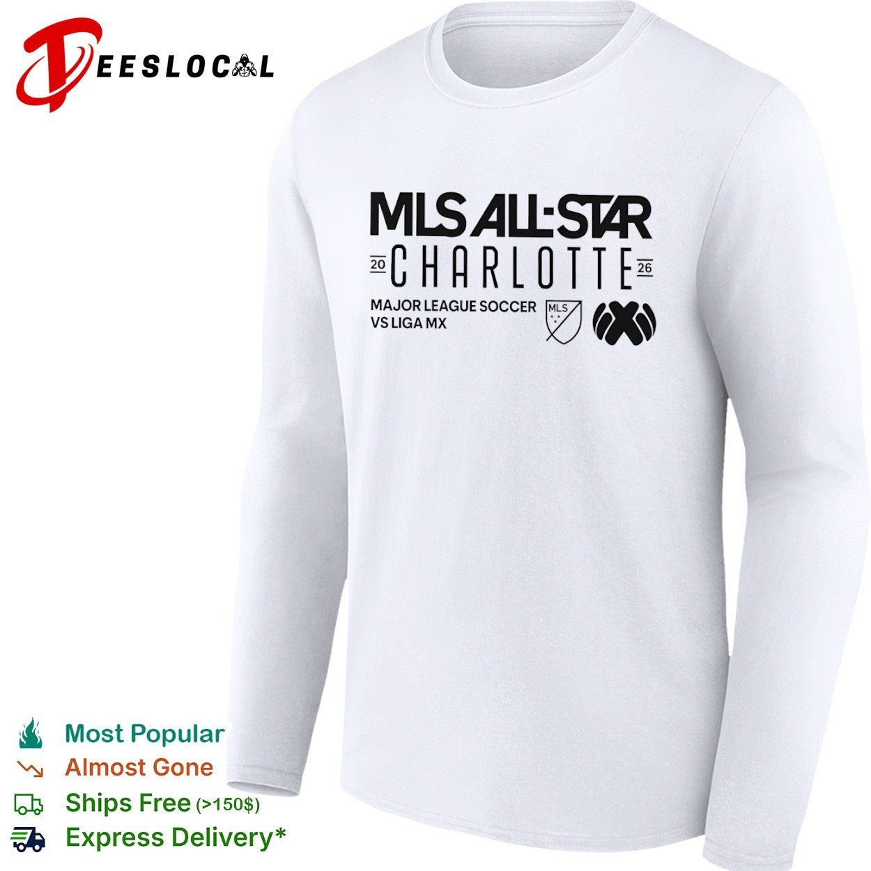 MLS All-Star Charlotte 2026 Major League Soccer vs Liga MX shirt