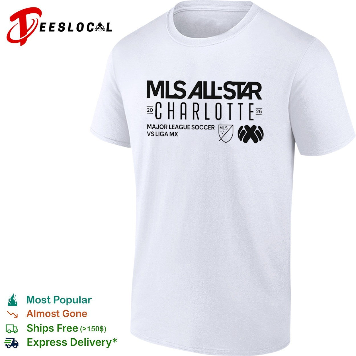 MLS All-Star Charlotte 2026 Major League Soccer vs Liga MX shirt