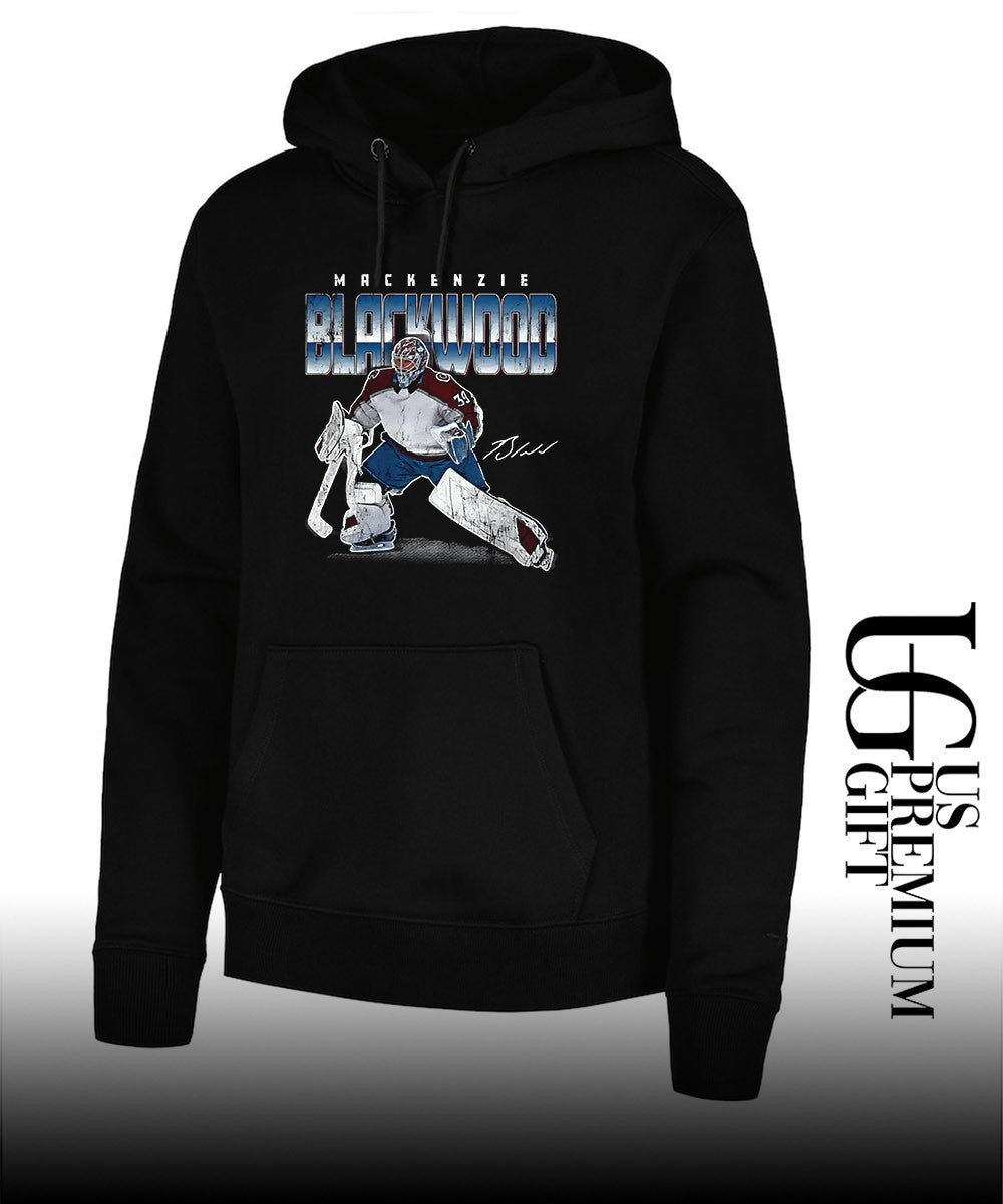 MacKenzie Blackwood Colorado Avalanche hockey signature graphic shirt