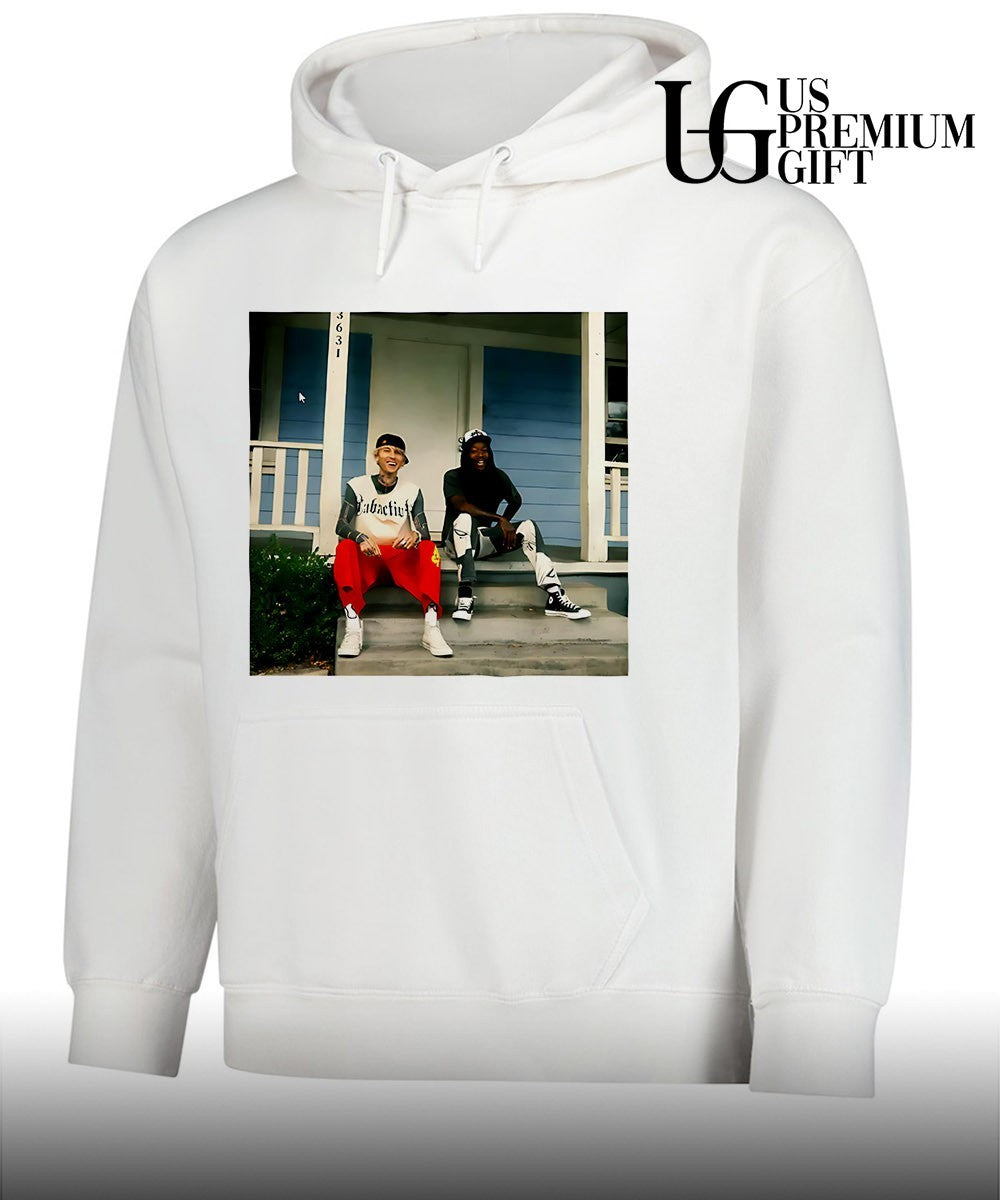 Machine Gun Kelly MGK x Wiz Khalifa Blog Era Boyz Mixtape cover shirt