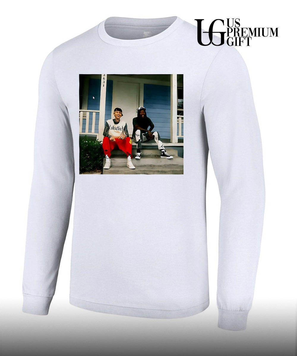 Machine Gun Kelly MGK x Wiz Khalifa Blog Era Boyz Mixtape cover shirt