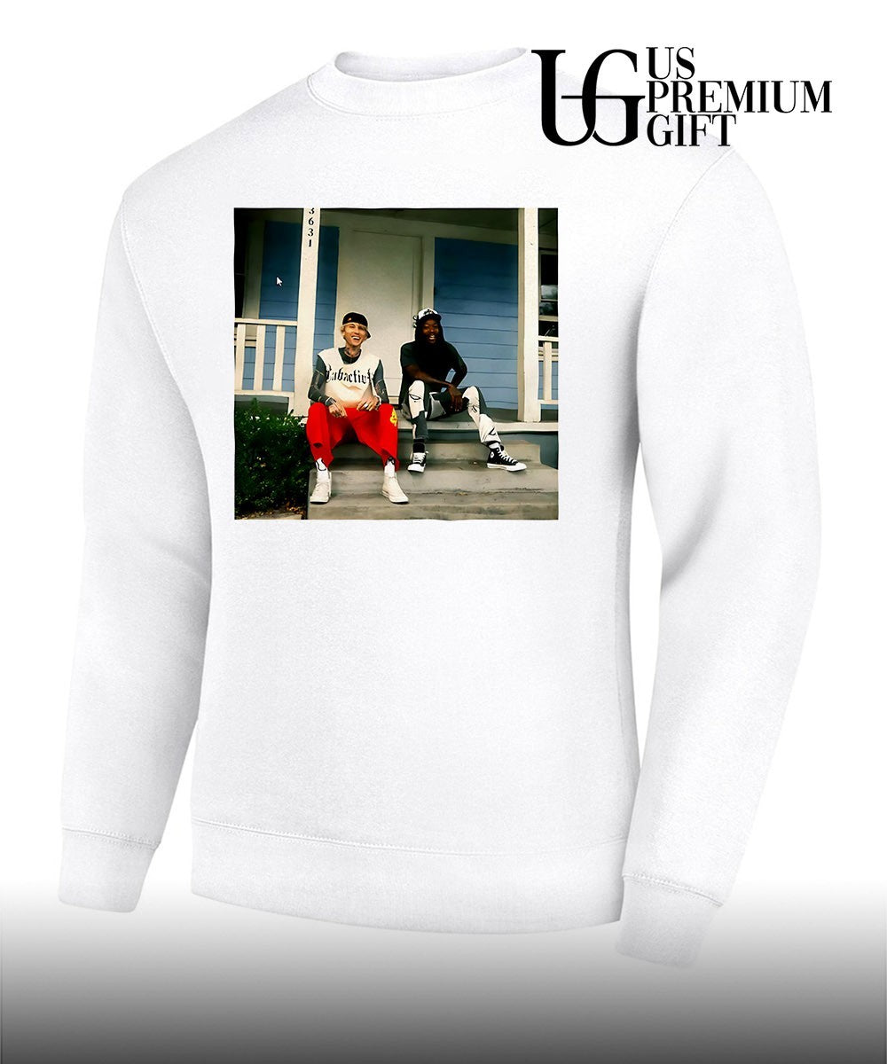 Machine Gun Kelly MGK x Wiz Khalifa Blog Era Boyz Mixtape cover shirt