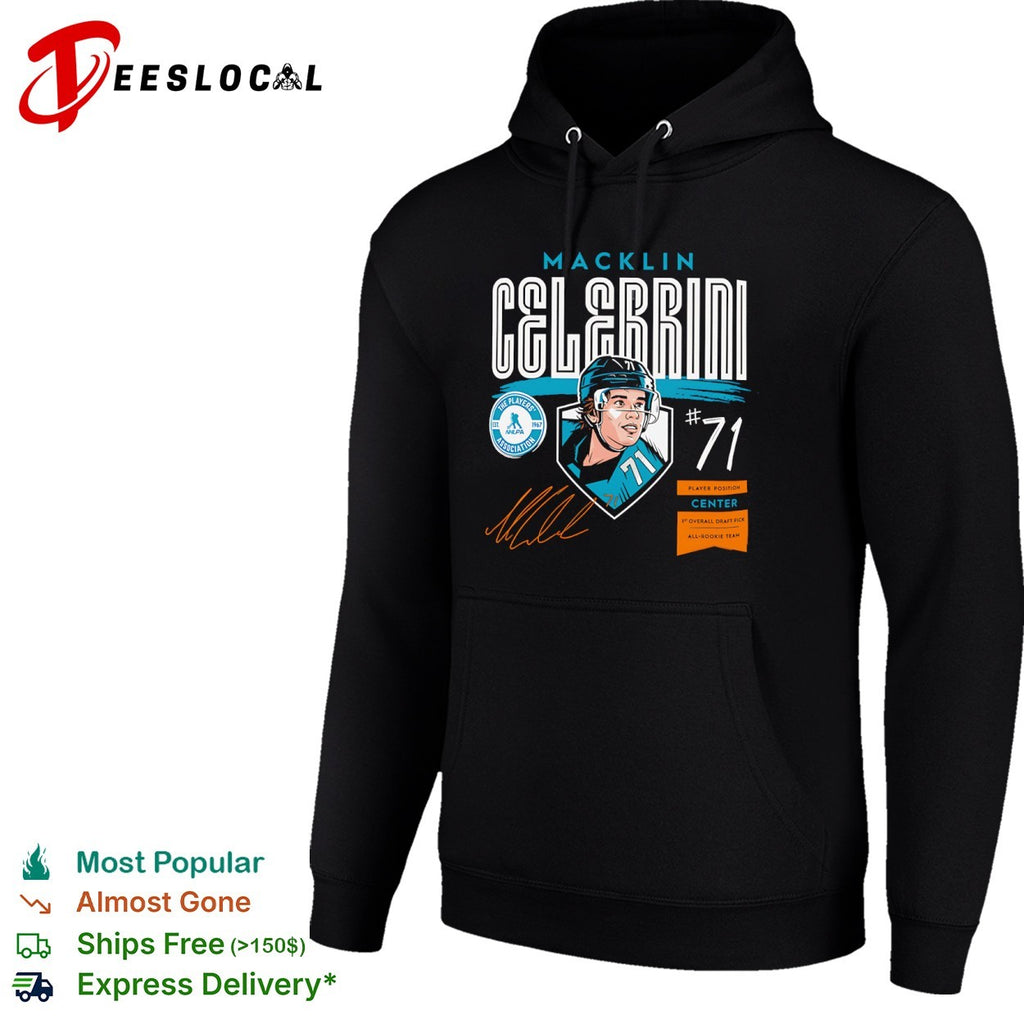 Macklin Celebrini San Jose Sharks Overall Draft Pick Signature shirt