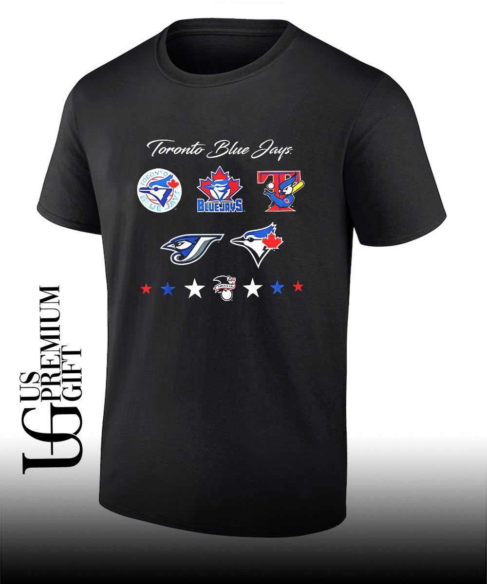 Maddie 50th Anniversary Toronto Blue Jays logo shirt