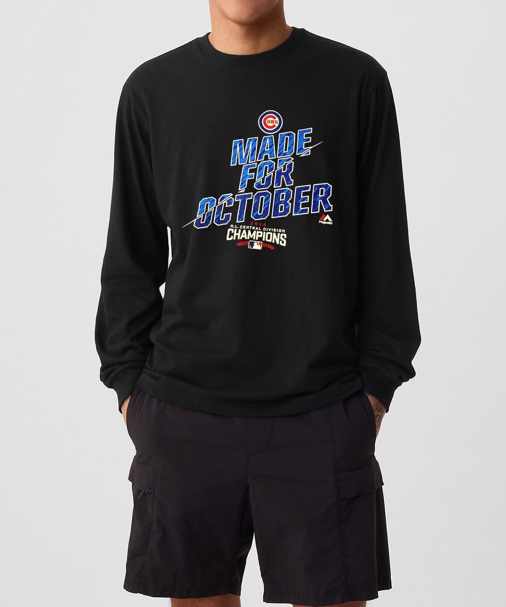 Made for October Chicago Cubs NL Central Division Champions 2016 shirt