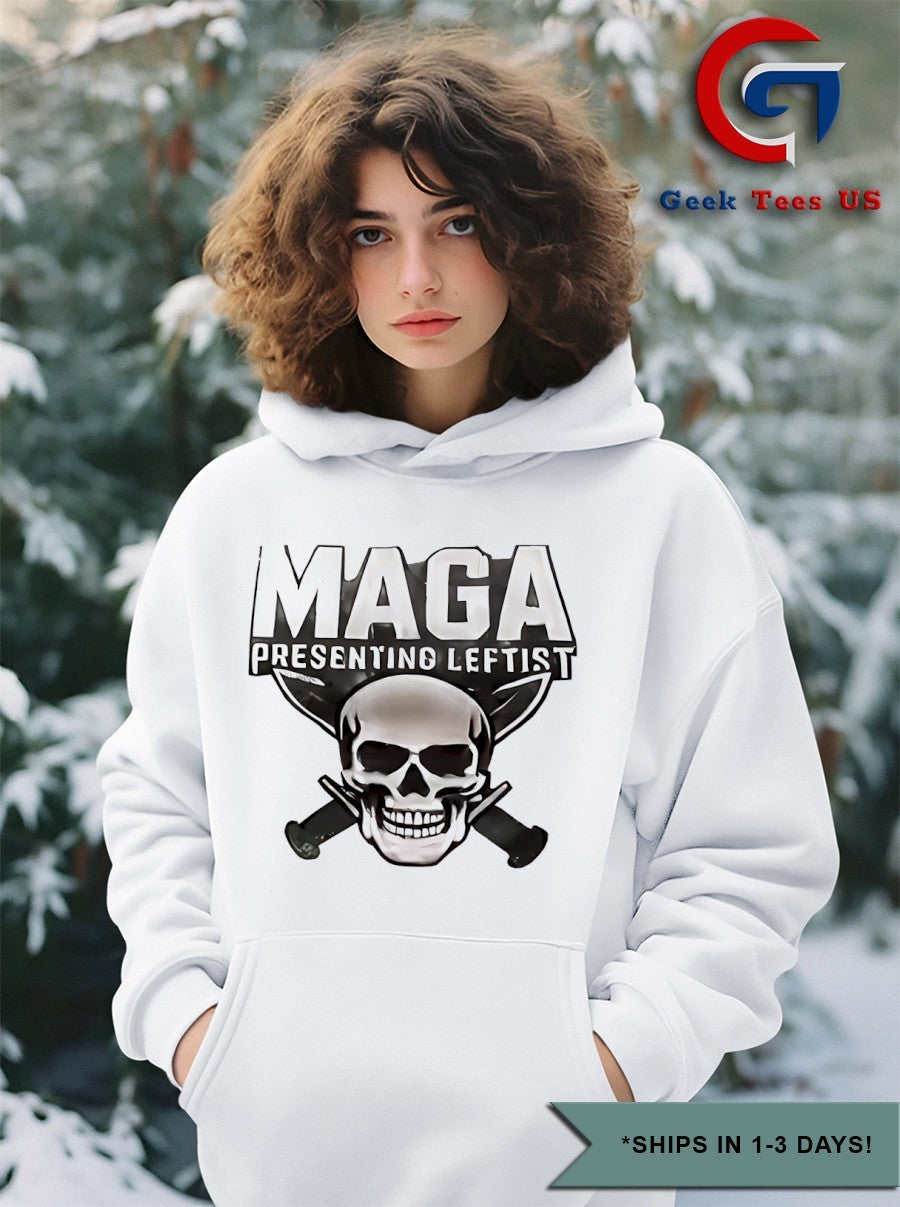 Maga Presenting Leftist Fuck Trump shirt