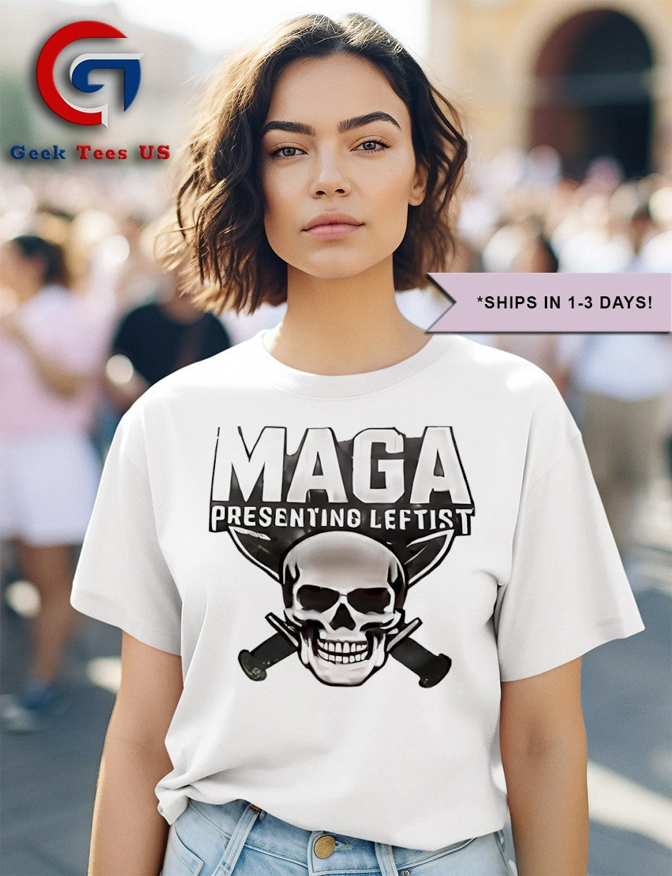 Maga Presenting Leftist Fuck Trump shirt