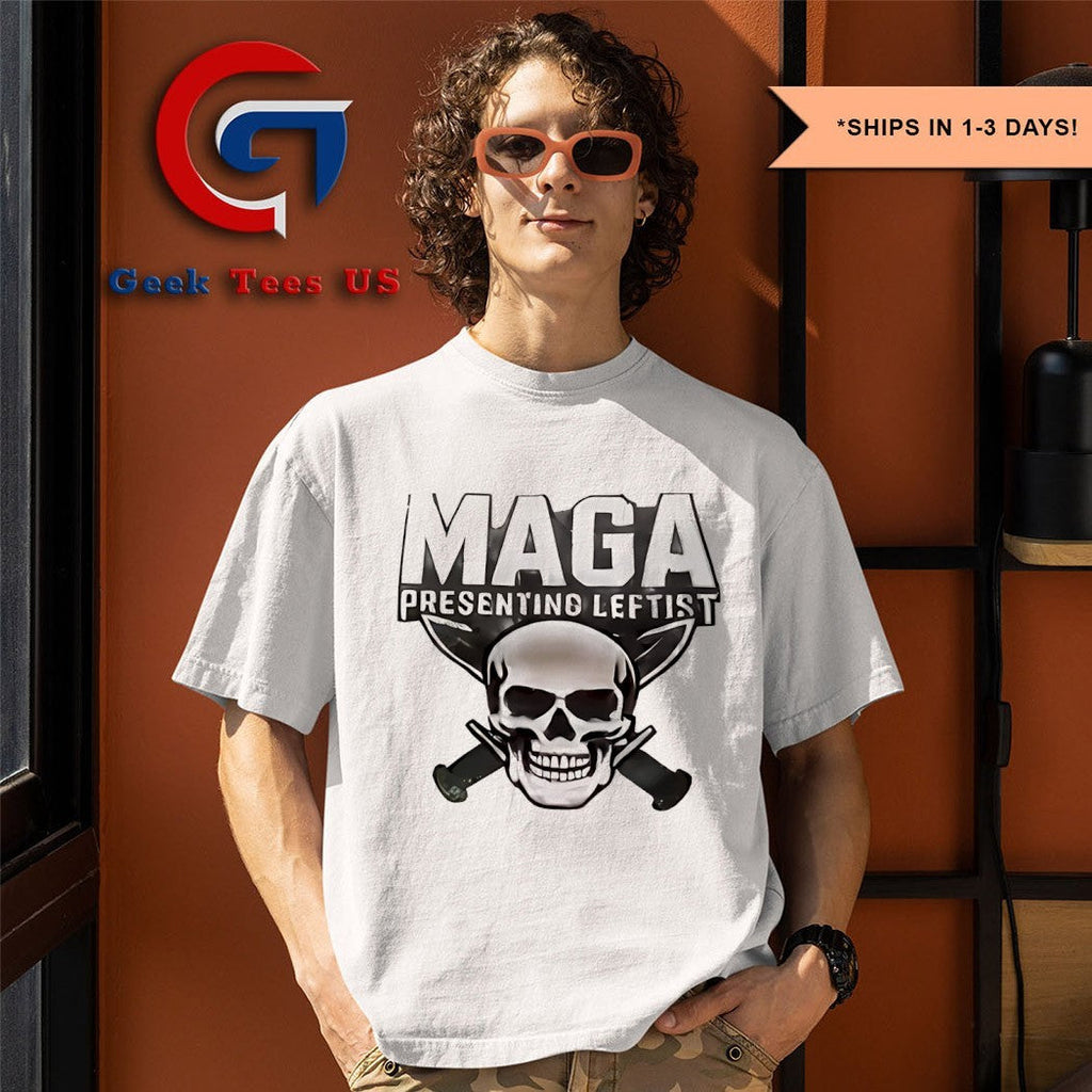 Maga Presenting Leftist Fuck Trump shirt