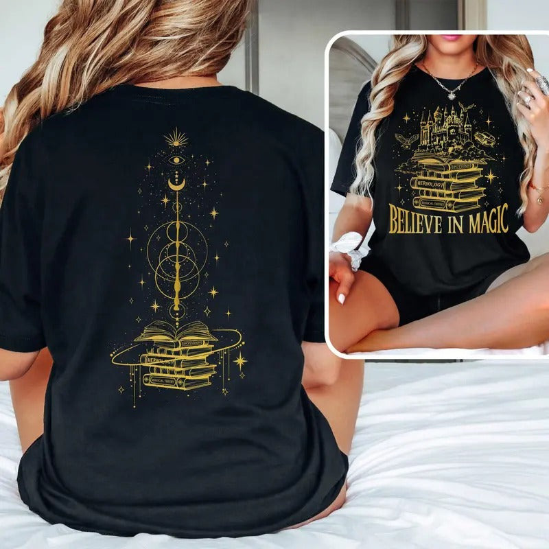 Magical Shirt Universal Shirts Wizard Shirt VVizard School Shirt Potterhead Shirt Potterhead Gift Potterhead Merch Wizard Fan