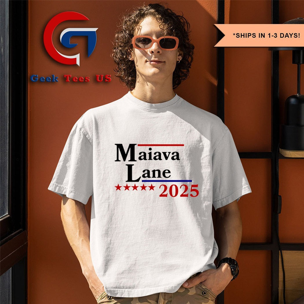 Maiava vs Lane For Prez 2025 shirt