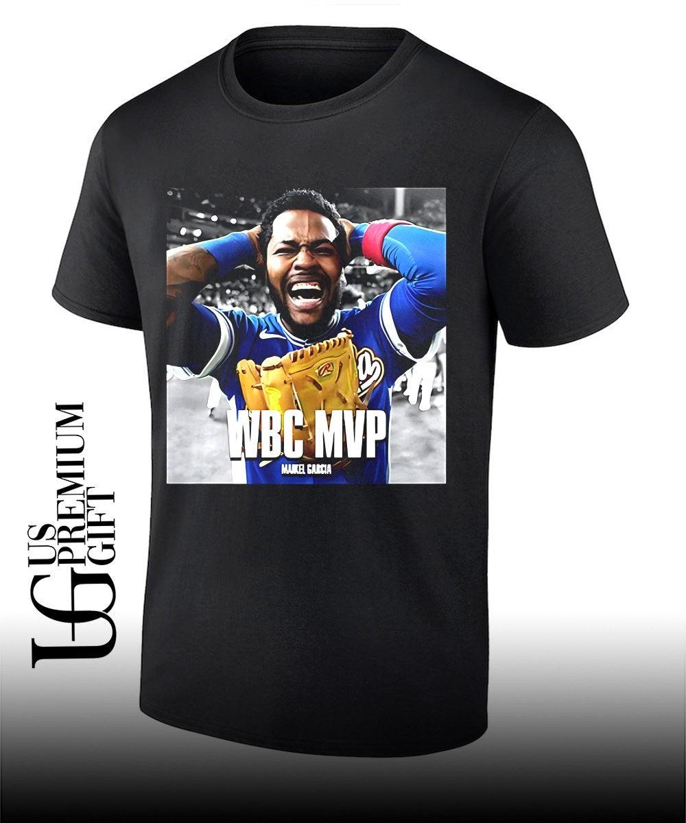 Maikel Garcia MVP Venezuelan baseball shirt