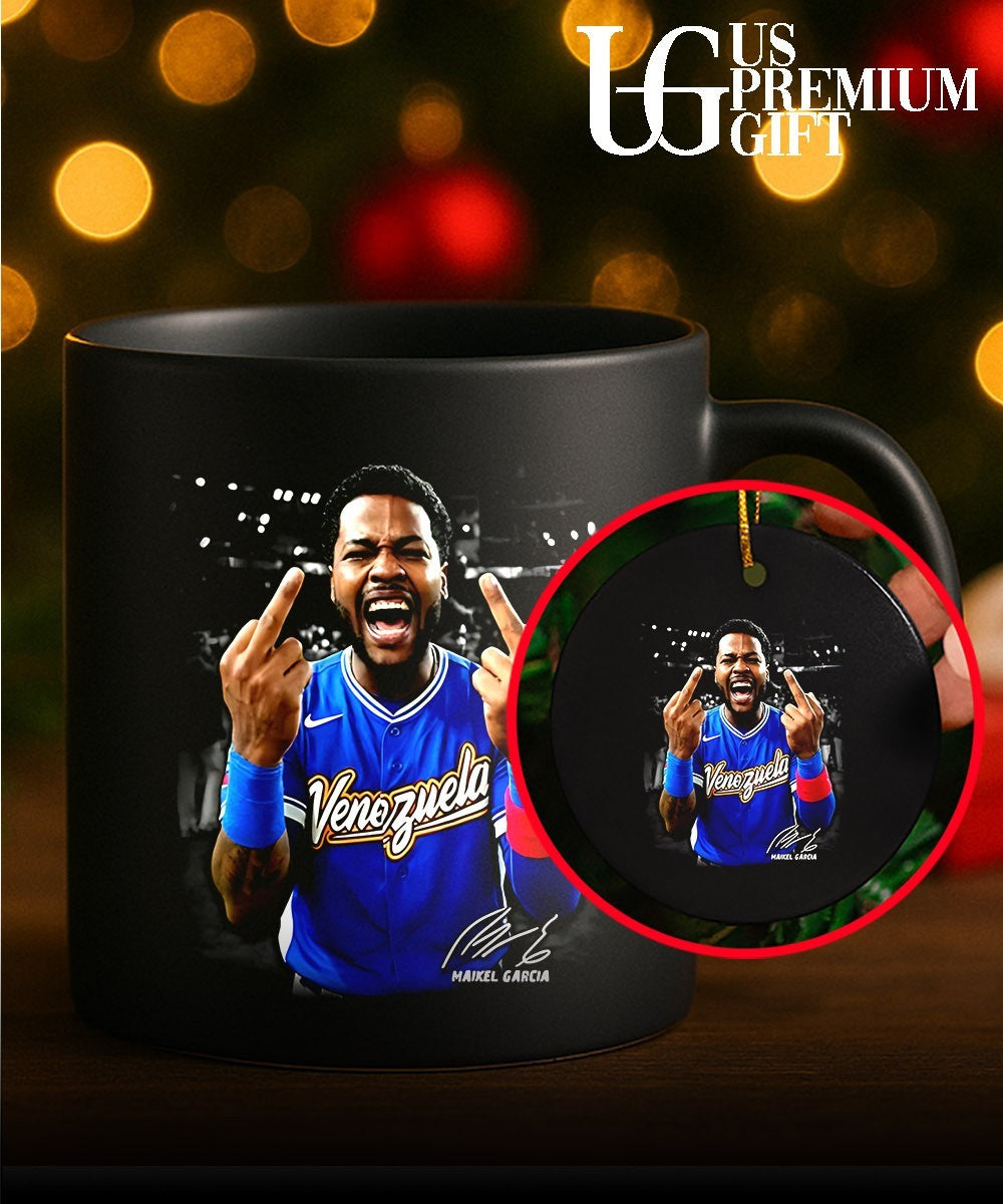 Maikel Garcia Venezuelan baseball middle finger signature shirt